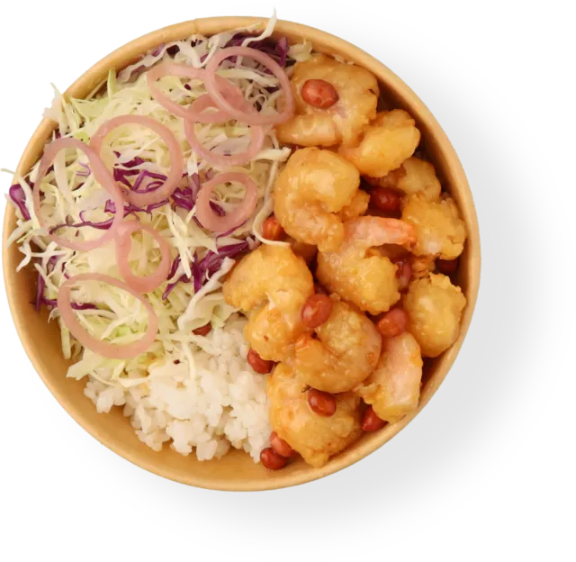 Peanut Shrimp bowl